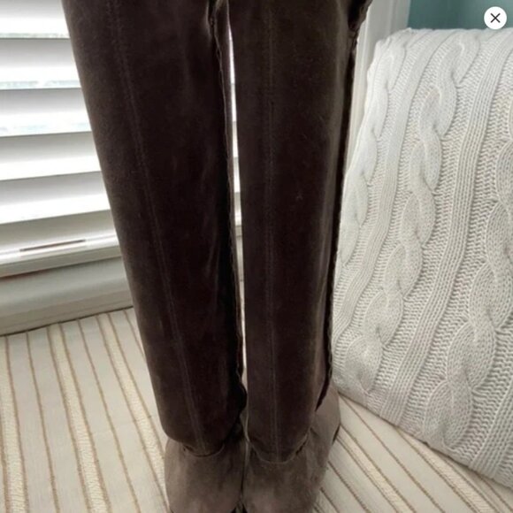 Frye Cara Roper suede slouch boot 7 - Picture 6 of 8